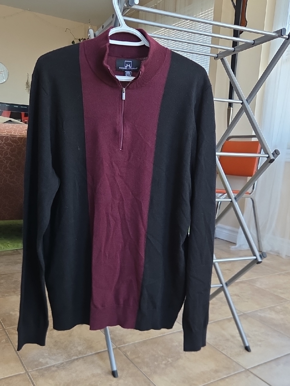 Michael Strahan Thin Quarter Zip